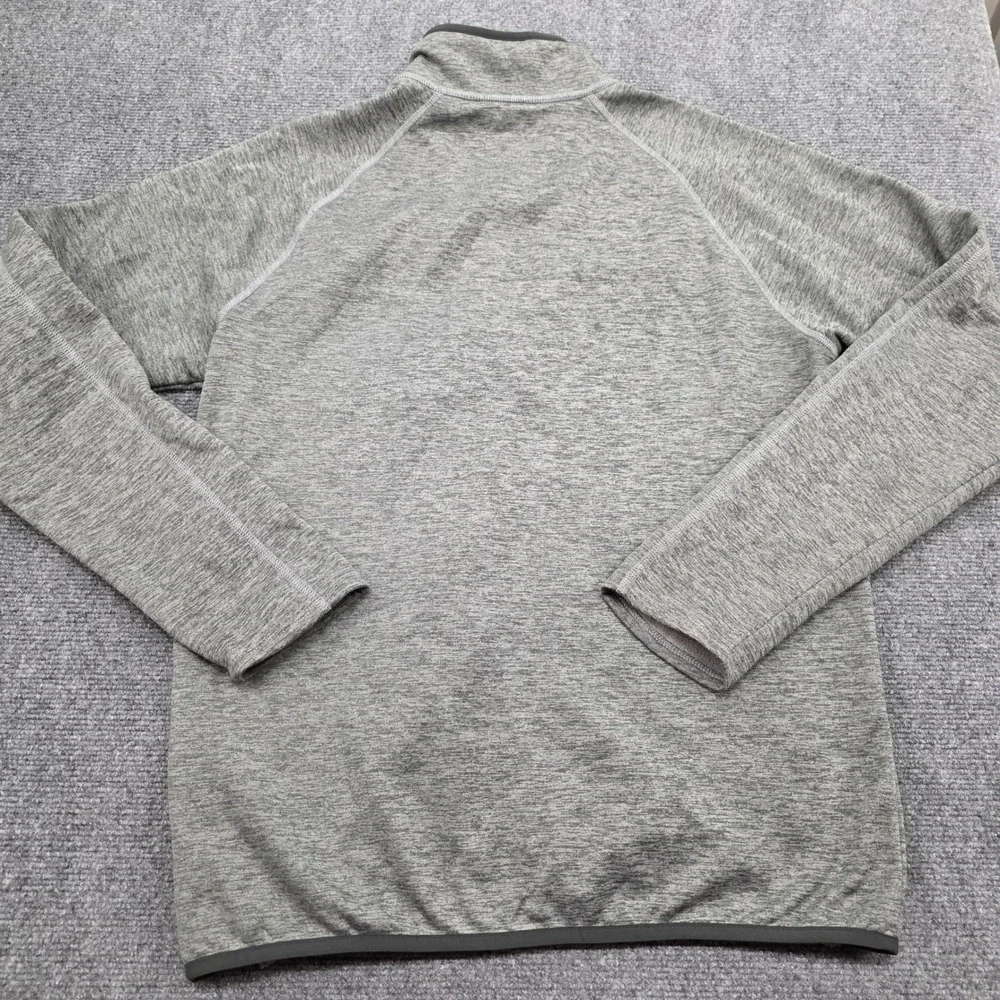 The North Face Mens Gray Borod Full Zip Fleece Jacket NF0A3SO6 Size M